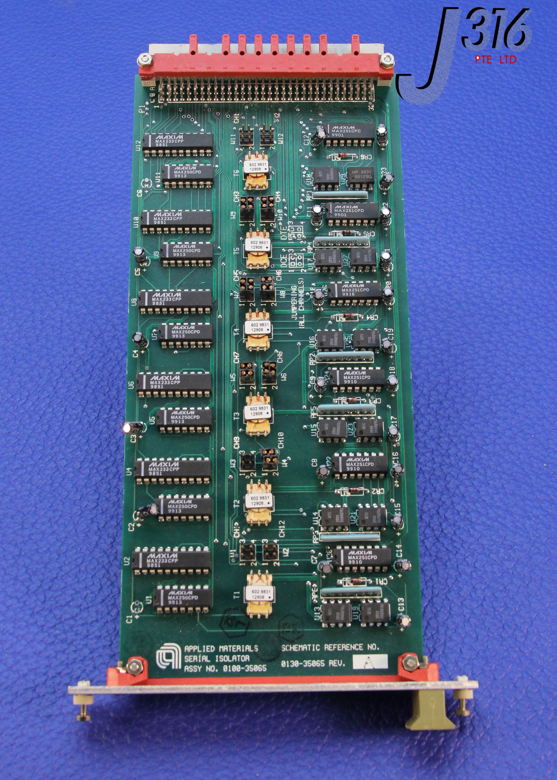 7362 APPLIED MATERIALS PCB SERIAL ISOLATOR 0100-35065 – J316Gallery